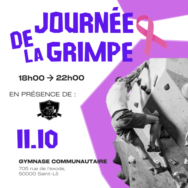 🧗 Journée de la grimpe : une journée pour grimper, partager et s’amuser !